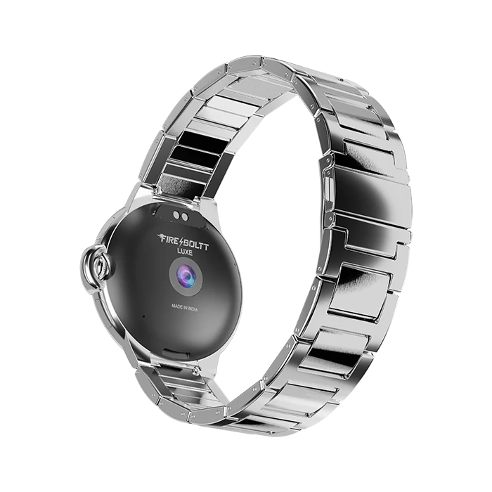 Fire-Boltt Topaz 3.30 cm (1.3 Inch) Round Luxury Smartwatch with Bluetooth Calling, Voice Assistant, Multiple Sports Modes