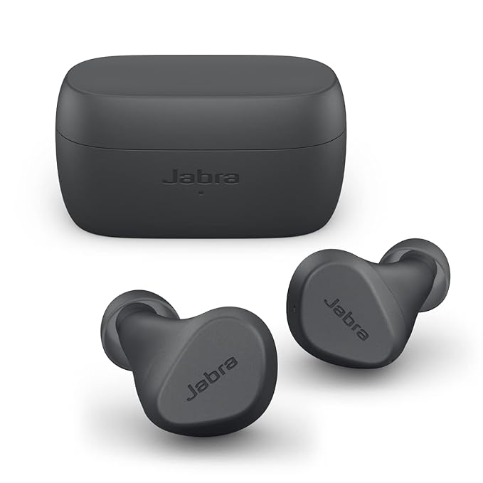 Jabra Elite 2 In Ear Bluetooth Truly Wireless Earbuds With 21 Hours Of Battery, 2 With Mic Clear Calls, Rich Bass And Comfortable Fit - Dark Grey