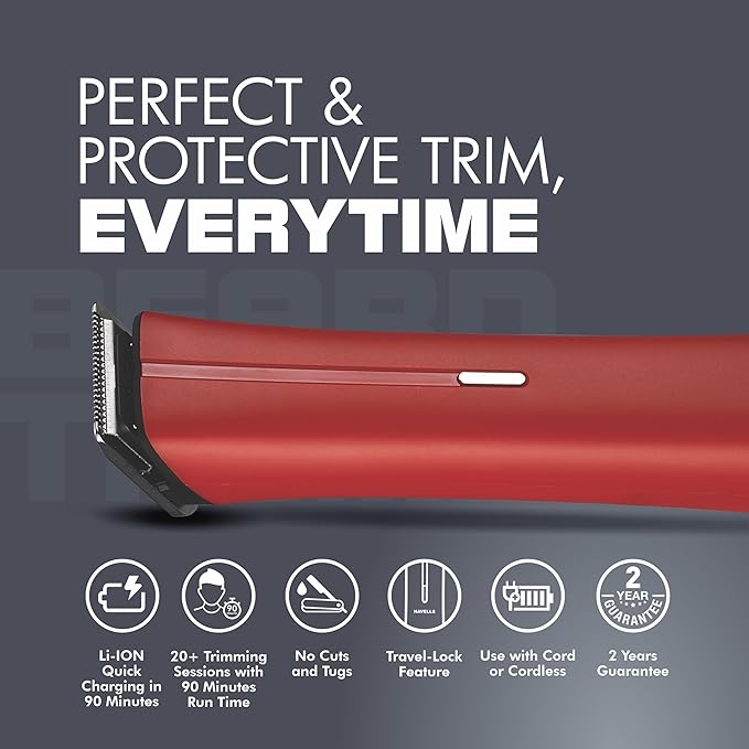 HAVELLS BT6111 Trimmer 90 min Runtime 12 Length Settings