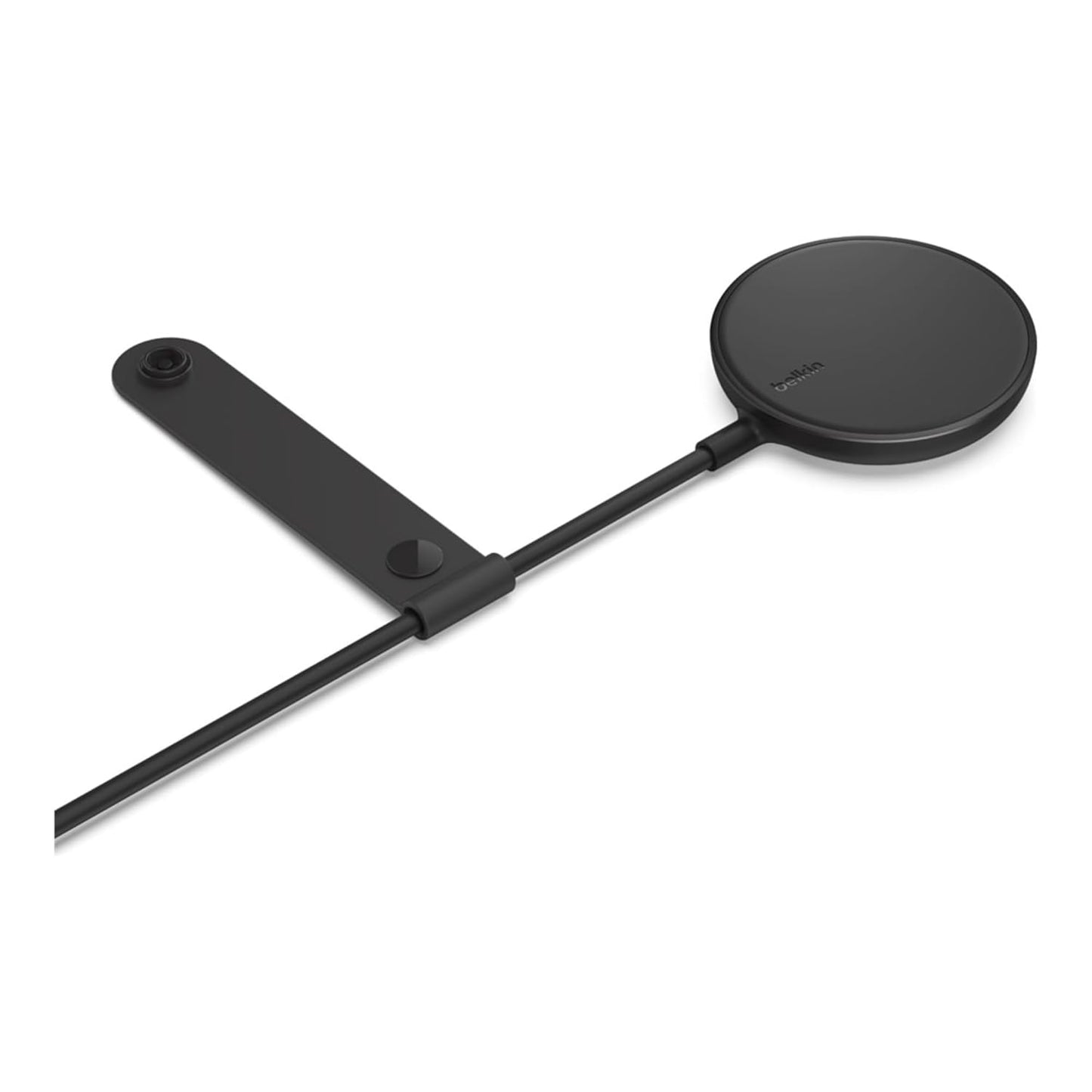 Belkin Magnetic Wireless Charger (Power Supply Included) Compatible with MagSafe with 2M (6ft) Extra-Long Cable Qi Charging Pad for iPhone 12,12 Pro,12 Pro Max & 12 Mini,Black