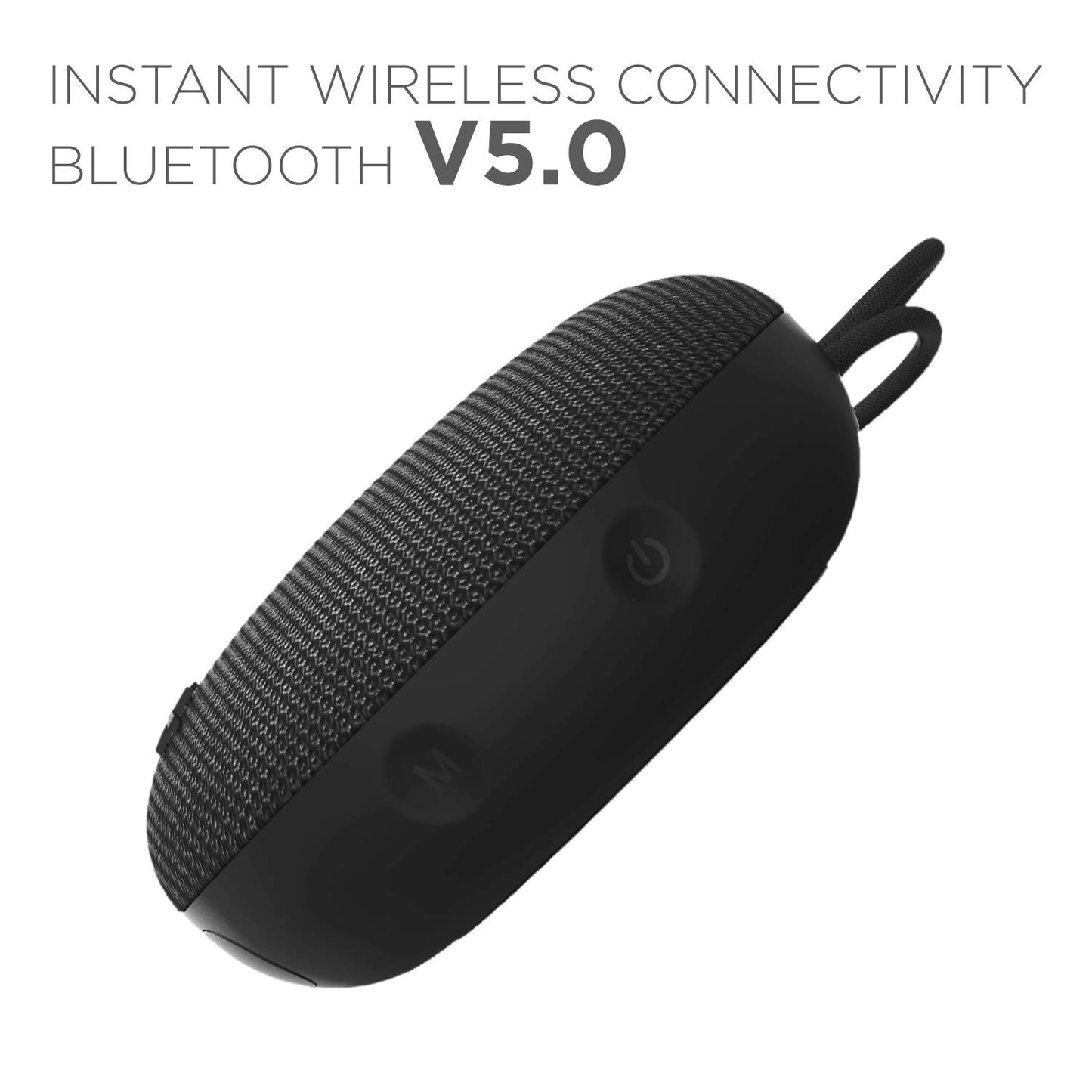 boAt Stone 190: Made in India 5W Bluetooth Speaker (Black)