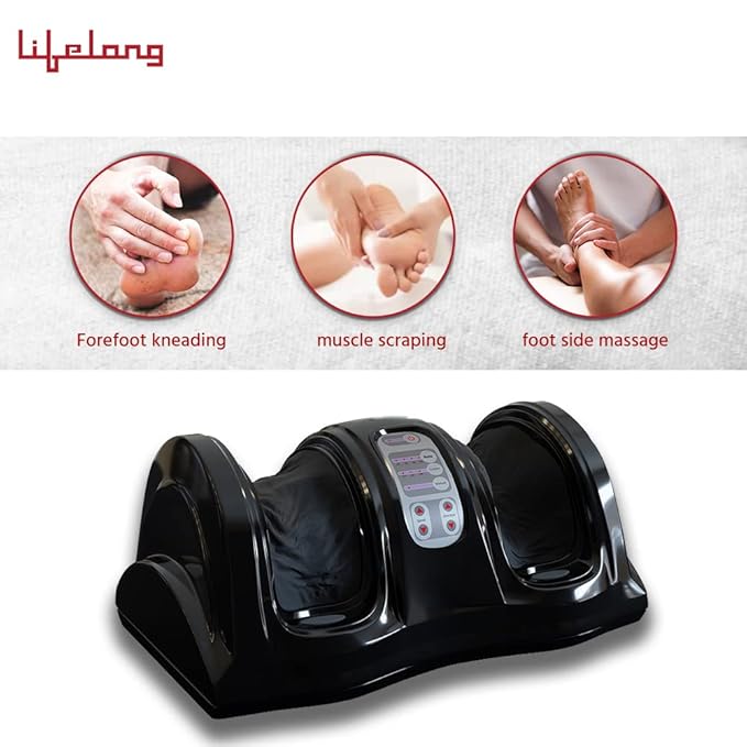 Lifelong LLM486 Foot Massager with Vibration for Pain Relief & Improved Blood Circulation Massager