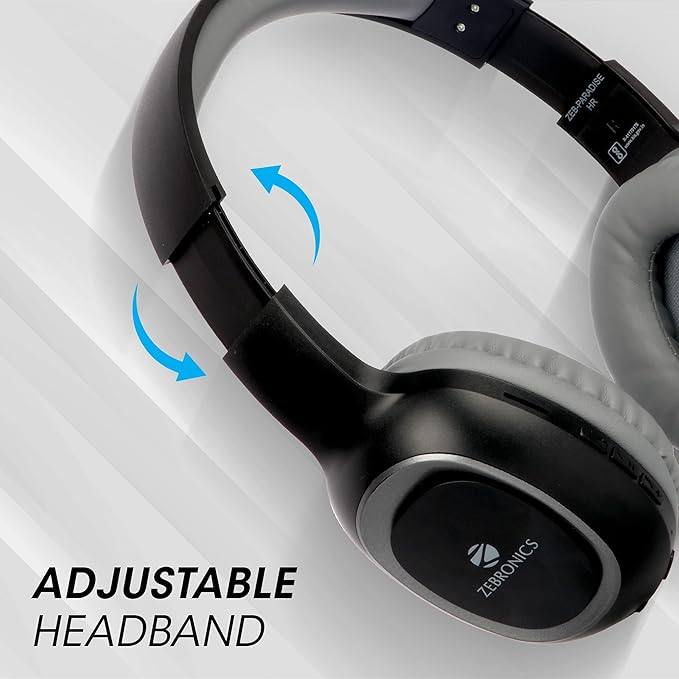 ZEBRONICS PARADISE NEO ENC Bluetooth & Wired (Black, On the Ear)