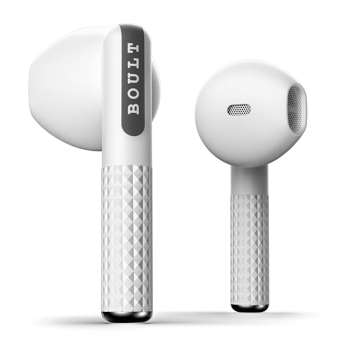 Boult Audio Newly Launched Airbass Powerpods Tws Featherweight Bluetooth Truly Wireless In Ear Earbuds With Mic, 20H Playtime With Zen Technology Enc, Fast Charging Type-C Ipx5 Water Resistant