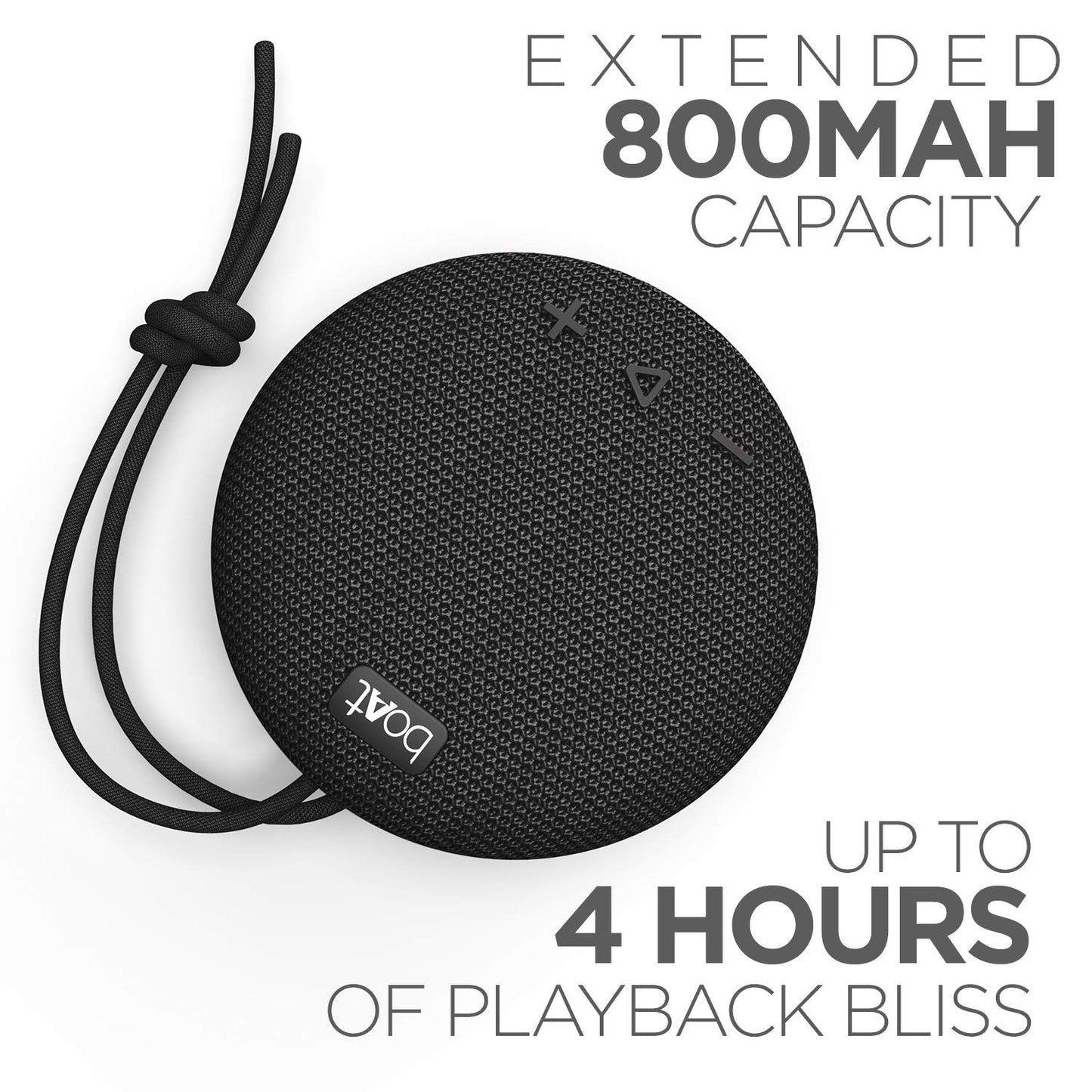 boAt Stone 190: Made in India 5W Bluetooth Speaker (Black)