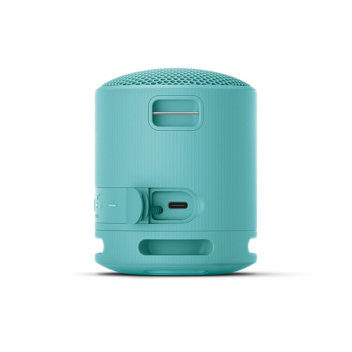 Sony SRS-XB100 Wireless Bluetooth Speaker Super-Compact,Portable, Lightweight, Waterproof & Dustproof,16 Hrs Battery,Versatile Strap,Extra Bass & Hands-Free Calling-Blue