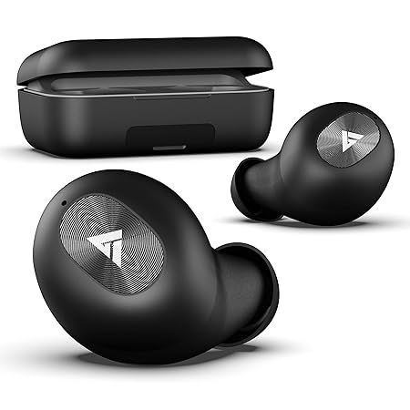 Boult Audio Powerbuds True Wireless in Ear Earbuds with 120H Playtime, in-Built Powerbank, Type-C Fast Charging, Made in India, Pro+ Calling HD Mic, IPX7 Waterproof, Bluetooth Ear Buds