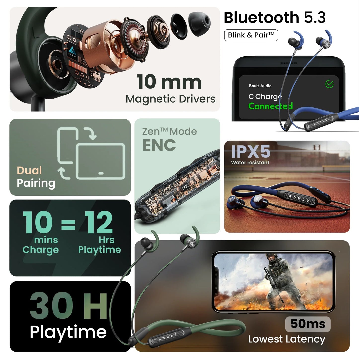Boult C Charge Neckband