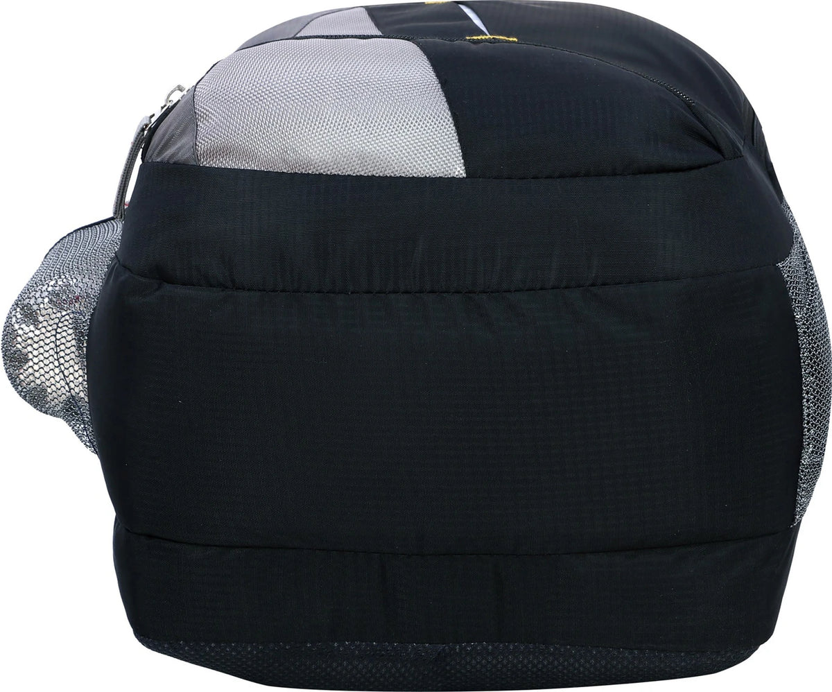 HOLME'S Medium 25 L Laptop Backpack Laptop Backpack School Bag/College Bag For Unisex (Grey, Black)