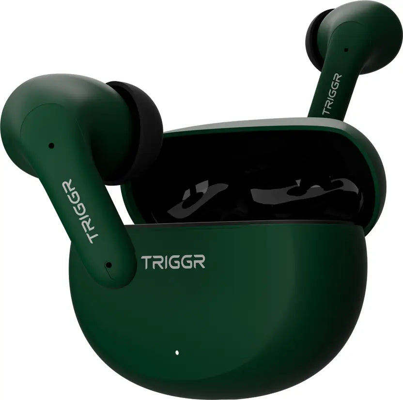TRIGGR Ultrabuds N3 with Crisp Calling, 50H Playtime, 13mm Drivers, BassXpand Bluetooth