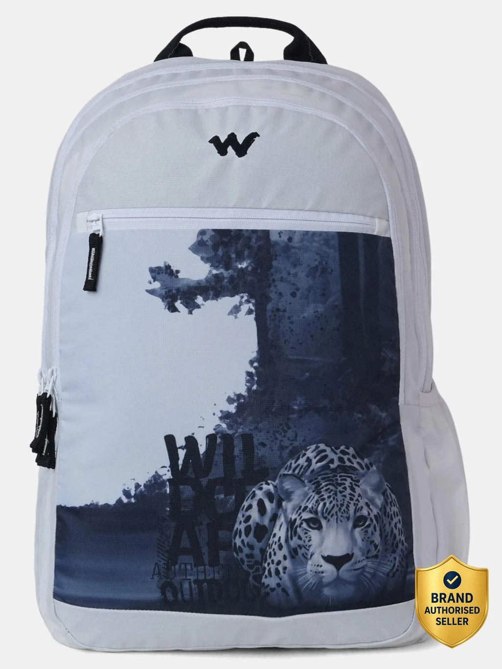 Wildcraft Large 45 L Laptop Backpack Roarer_LPBP_45L Pro_White (White)