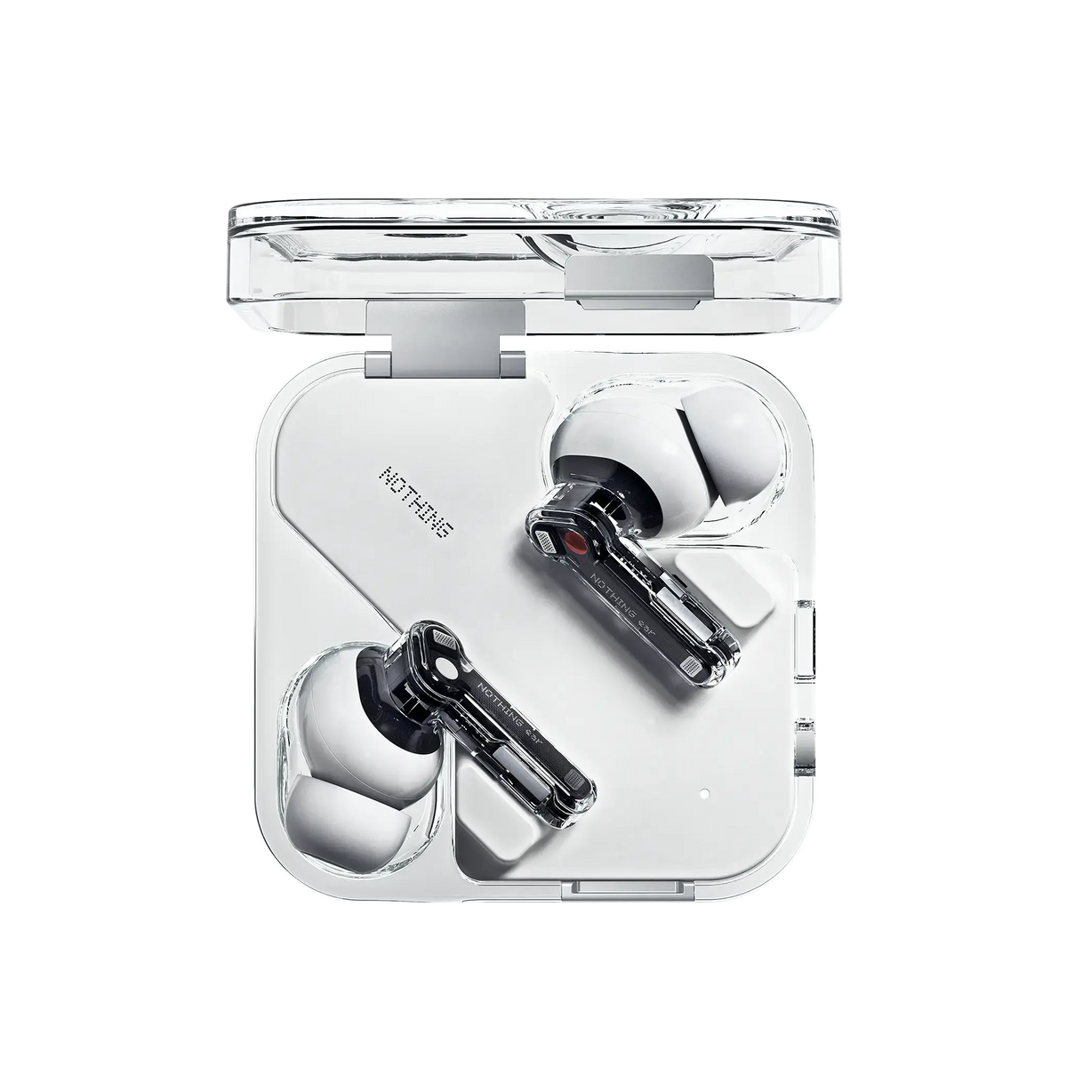 Nothing Ear (1) True Wireless in-Ear Earphones B181 - Active Noise Cancellation, IPX4 Splash Proof, Up to 34 Hours of Battery Life, Customizable Controls, Ultra Light Bluetooth Headphones