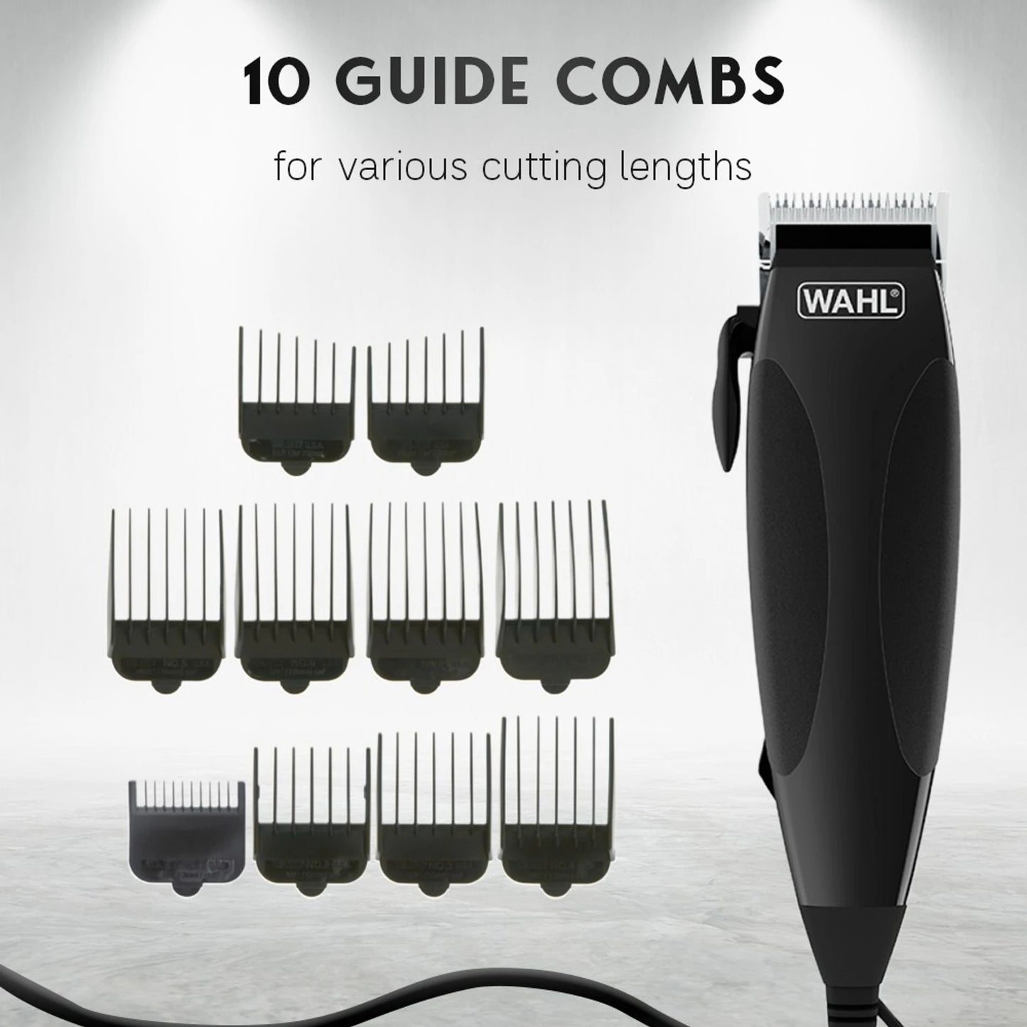WAHL 09243-5724 Trimmer 0 min  Runtime 10 Length Settings (Black)
