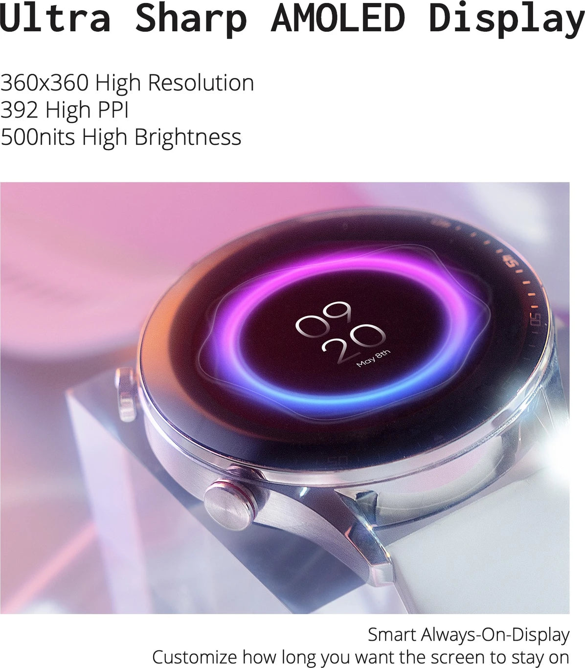 Dizo Watch R Talk Go, 1.39 inch, 550nits Display, 10 Day Battery (by realme TechLife) SILVER WHITE