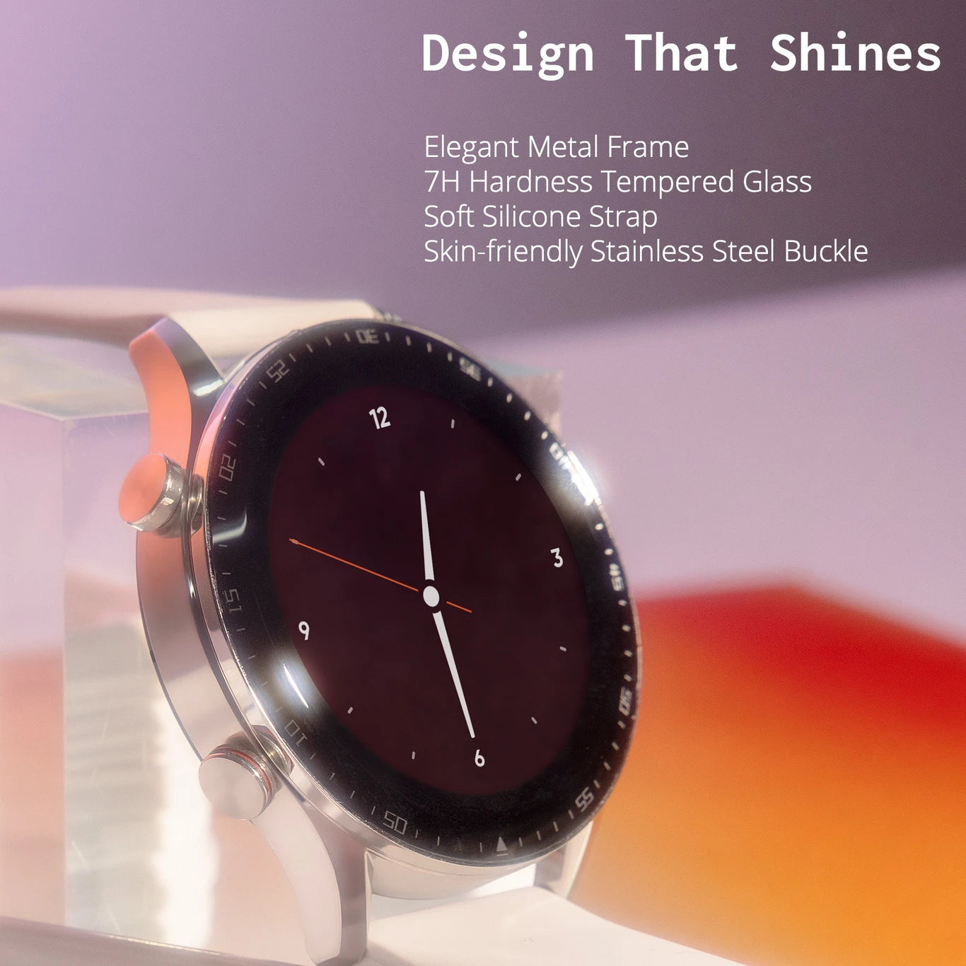 Dizo Watch R Talk Go, 1.39 inch, 550nits Display, 10 Day Battery (by realme TechLife) SILVER WHITE