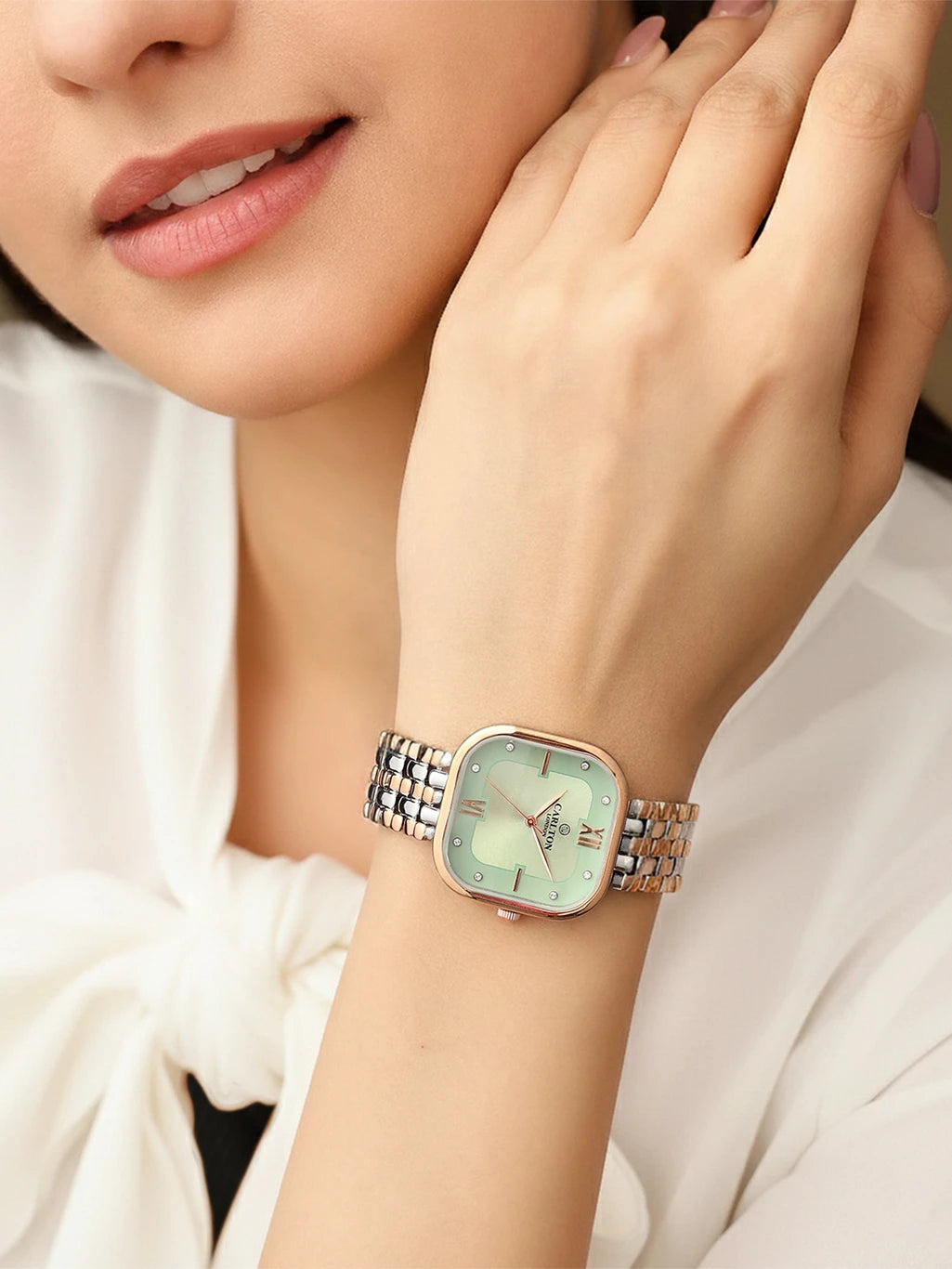 CARLTON LONDON Chelsea Analog Watch  - For Women CLSSCLGRN