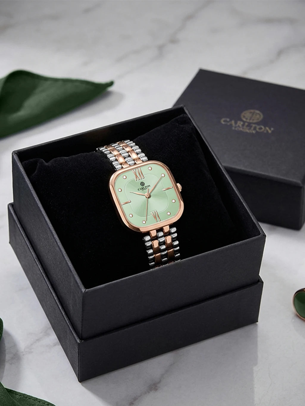 CARLTON LONDON Chelsea Analog Watch  - For Women CLSSCLGRN
