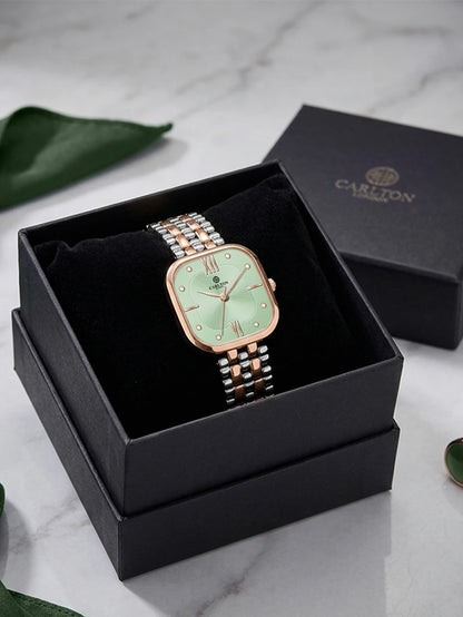 CARLTON LONDON Chelsea Analog Watch  - For Women CLSSCLGRN