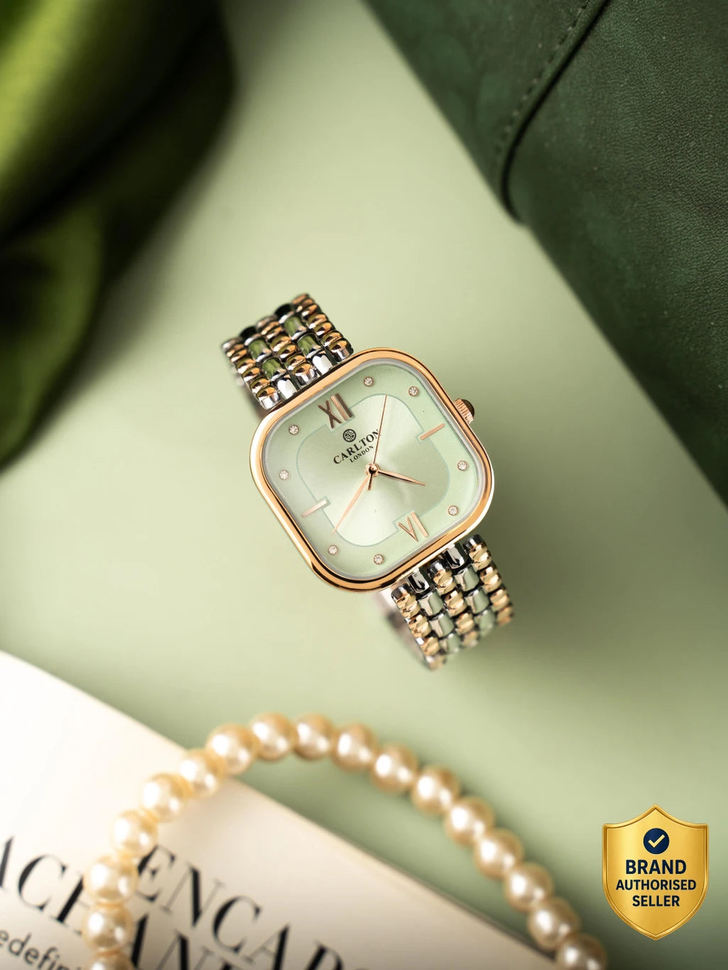 CARLTON LONDON Chelsea Analog Watch  - For Women CLSSCLGRN