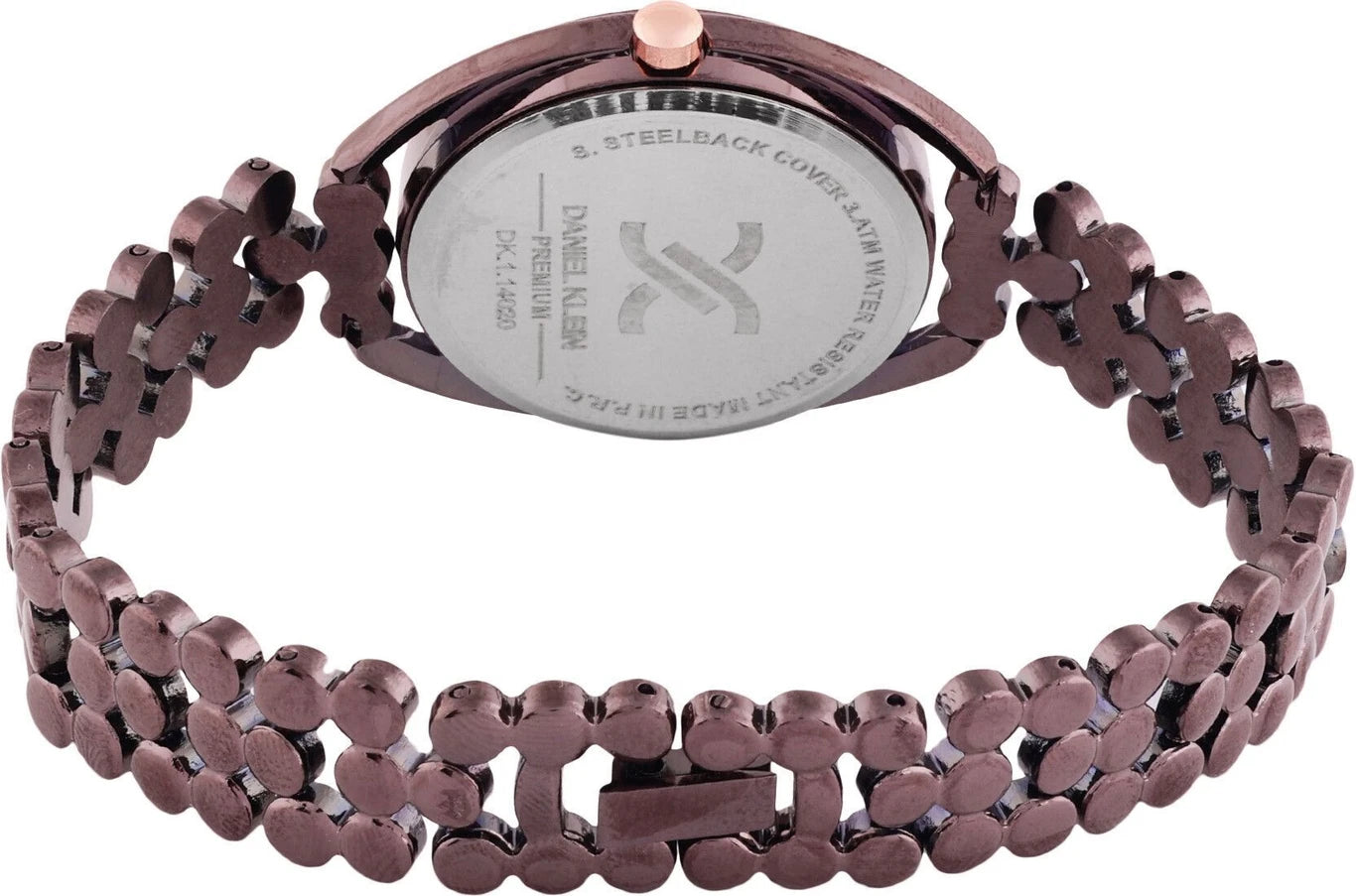 DANIEL KLEIN Coffee Multi Linked Strap Premium Analog Watch  - For Women DK.1.14020-3