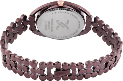 DANIEL KLEIN Coffee Multi Linked Strap Premium Analog Watch  - For Women DK.1.14020-3