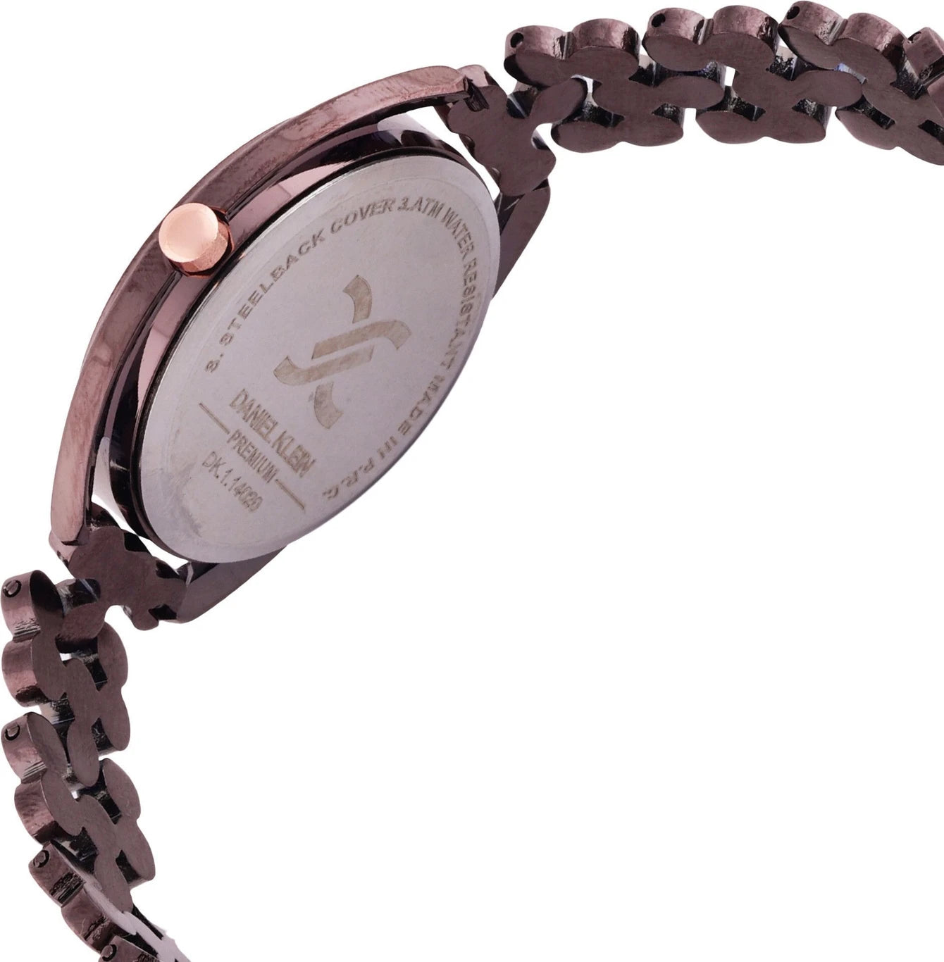 DANIEL KLEIN Coffee Multi Linked Strap Premium Analog Watch  - For Women DK.1.14020-3