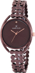 DANIEL KLEIN Coffee Multi Linked Strap Premium Analog Watch  - For Women DK.1.14020-3