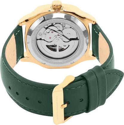 French Connection Automatic Watch for Men | Green Dial | Classic & Premium Design" Analog Watch  - For Men FCA13NL