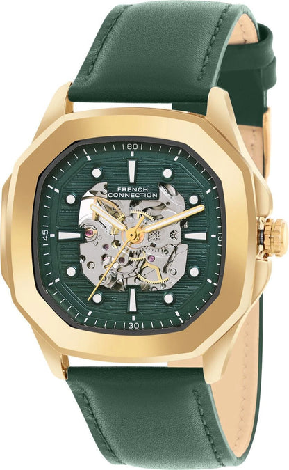 French Connection Automatic Watch for Men | Green Dial | Classic & Premium Design" Analog Watch  - For Men FCA13NL