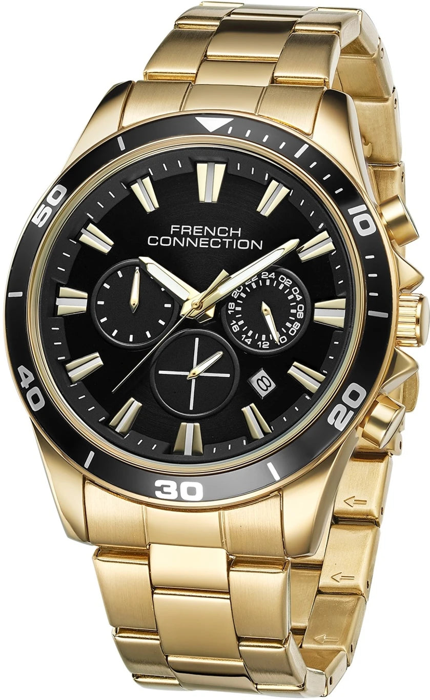 French Connection Automatic Watch for Men | Green Dial | Classic & Premium Design" Analog Watch  - For Men FCA13NL