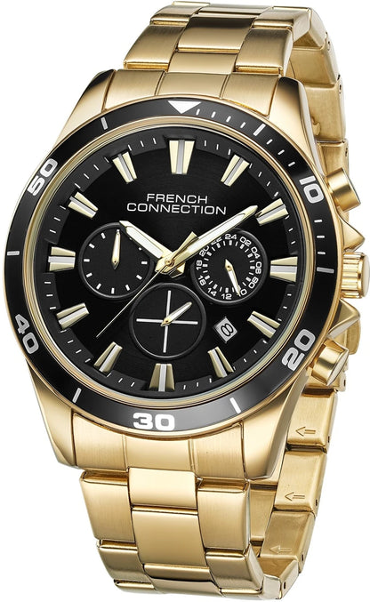 French Connection Automatic Watch for Men | Green Dial | Classic & Premium Design" Analog Watch  - For Men FCA13NL