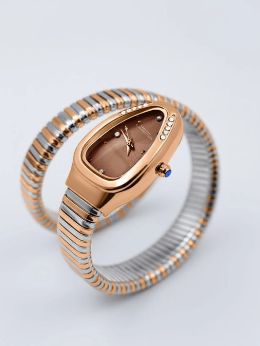 French Connection Silver Analog Dial Watch for Women - FCN0110SRGM