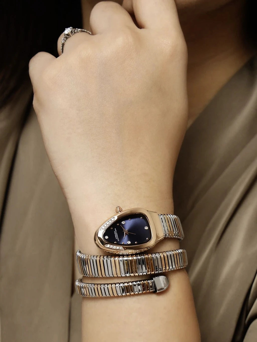 French Connection The Mystic Curve Analog Watch  - For Women FCN0110URTM