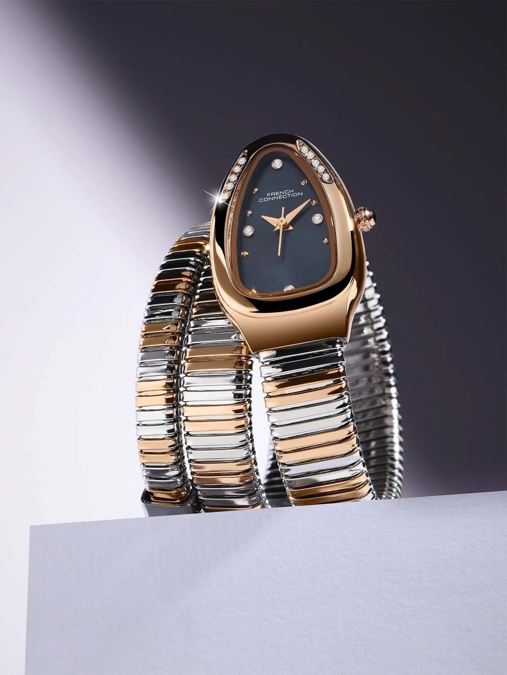 French Connection The Mystic Curve Analog Watch  - For Women FCN0110URTM
