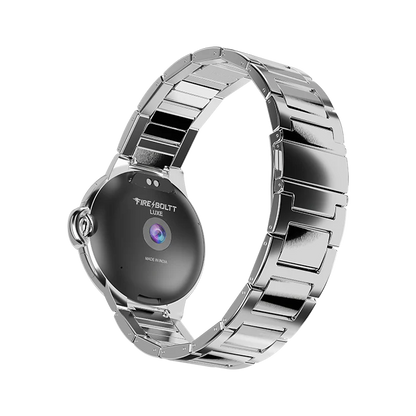 Fire-Boltt Topaz 3.30 cm (1.3 Inch) Round Luxury Smartwatch with Bluetooth Calling, Voice Assistant, Multiple Sports Modes