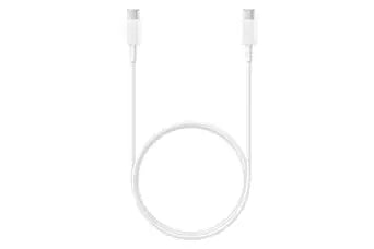 Samsung Original Type C to C Cable - 3.28 Feet (1 Meter) Compatible with Smartphone,White