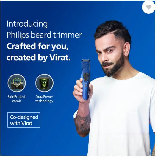 PHILIPS BT1233/28 Trimmer 30 min Runtime 3 Length Settings