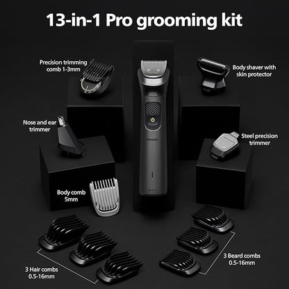 PHILIPS MG7920/65 Trimmer 120 min Runtime 17 Length Settings  (Grey)