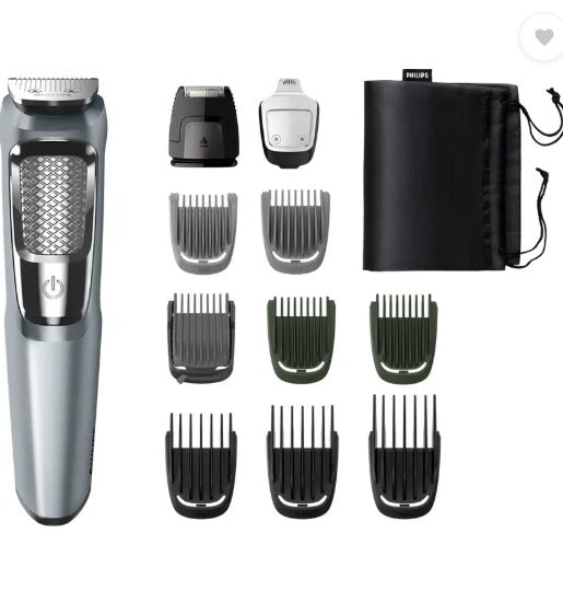 PHILIPS MG3760/33 Trimmer 75 min Runtime 9 Length Settings  (Black)
