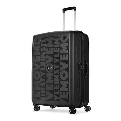 SKYBAGS Small Cabin Suitcase (55 cm) 8 Wheels - Play Hard Side Stylish Trolley Bag, Polypropylene Travel Luggage with TSA Lock