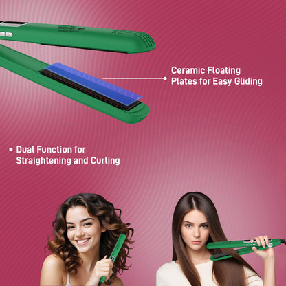 Ikonic 2 in 1 Straight n Curl Wide Hair Straightener