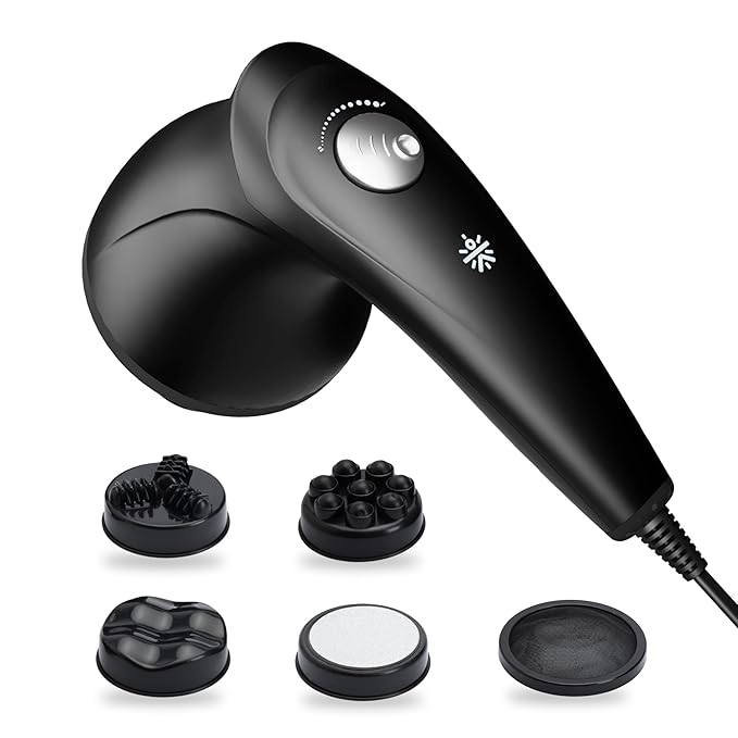 Cult Deep Sense Corded Electric Hammer, Variable Speed Settings, Deep Tissue full body Massager  (Black)
