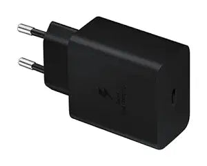 Samsung Original 45W Power Adapter with Type C to C Cable, Compatible with Smartphone, Black