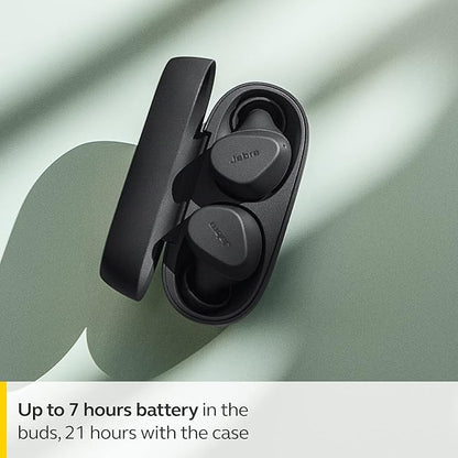Jabra Elite 2 In Ear Bluetooth Truly Wireless Earbuds With 21 Hours Of Battery, 2 With Mic Clear Calls, Rich Bass And Comfortable Fit - Dark Grey