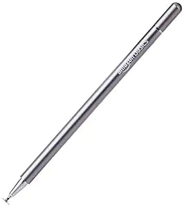 Amazon Basics Capacitive Stylus Pen for iOS&Android Touchscreen Devices,Fine Point Disc Tip,Lightweight Metal Body with Magnetic Cover,(Grey) Tablet