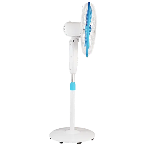 USHA Mist Air Flo 400cm Sweep 3 Blade Pedestal Fan (4020 mÂ³/hr, 13102MAF4022, Light Blue)