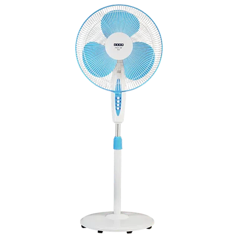 USHA Mist Air Flo 400cm Sweep 3 Blade Pedestal Fan (4020 mÂ³/hr, 13102MAF4022, Light Blue)