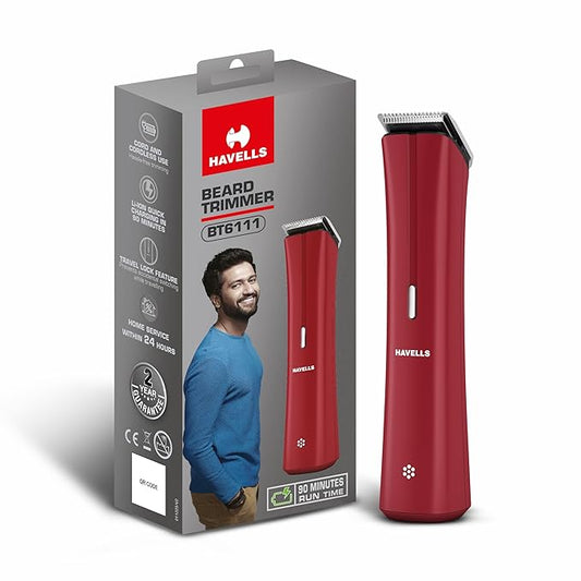 HAVELLS BT6111 Trimmer 90 min Runtime 12 Length Settings