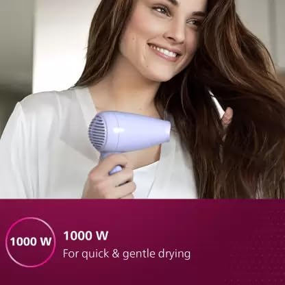 PHILIPS Hp8144/46 Hair Dryer (1000 Watts, Purple)