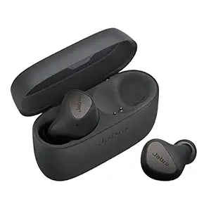 Jabra Elite 4 Wireless Earbuds,Active Noise Cancelling,Comfortable Bluetooth Earphones with Spotify Tap Playback,Google Fast Pair,Microsoft Swift Pair&Dual Pairing-Dark Grey,in-Ear